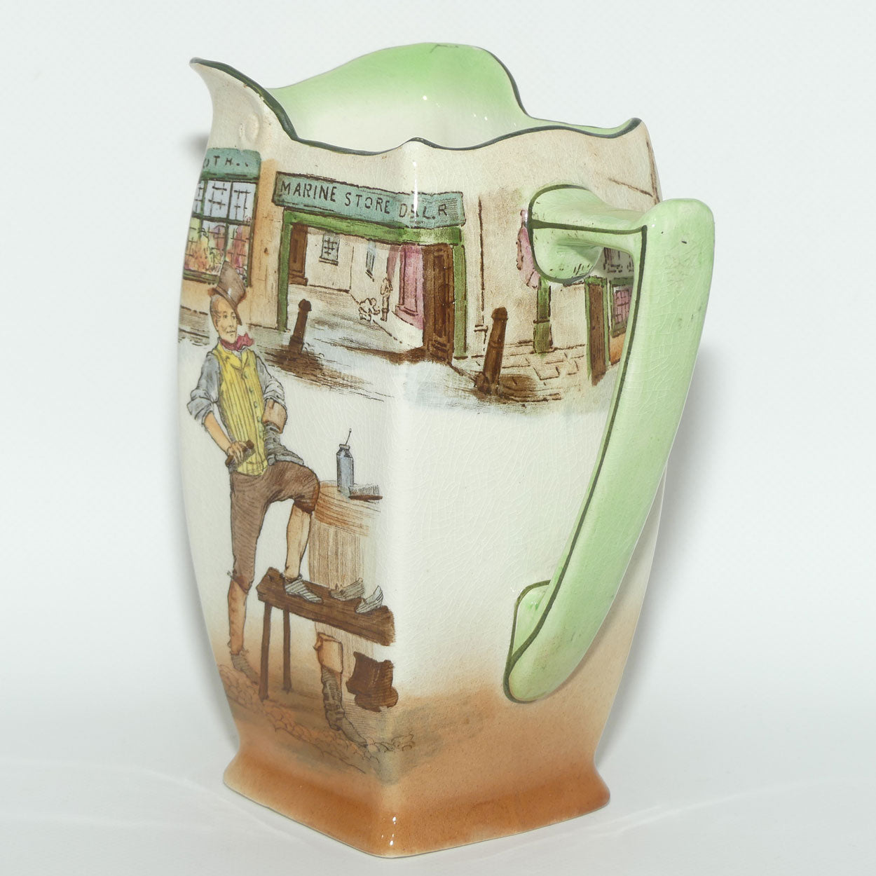 Royal Doulton Dickens Sam Weller large Friar shape jug D2973 | Noke