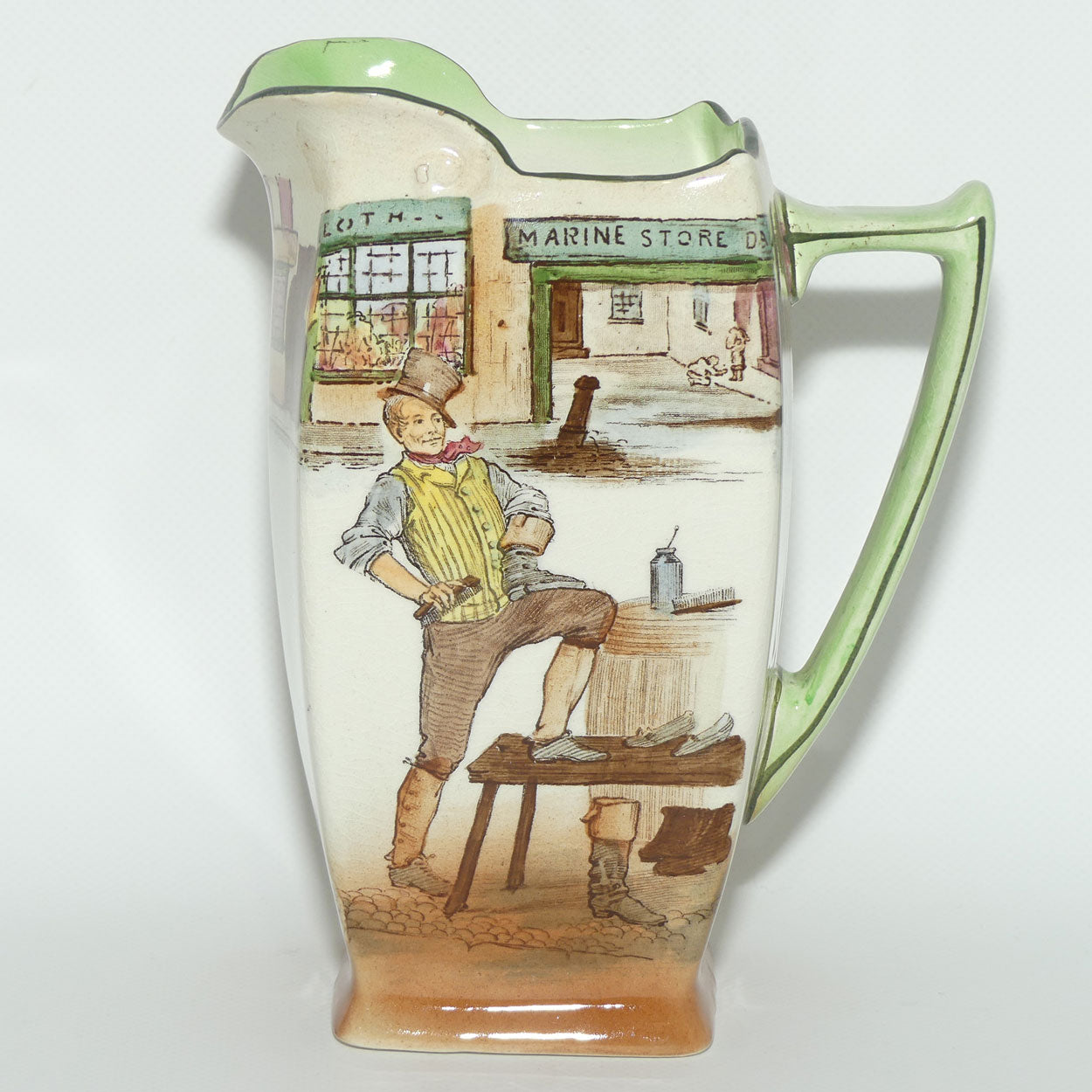 Royal Doulton Dickens Sam Weller large Friar shape jug D2973 | Noke