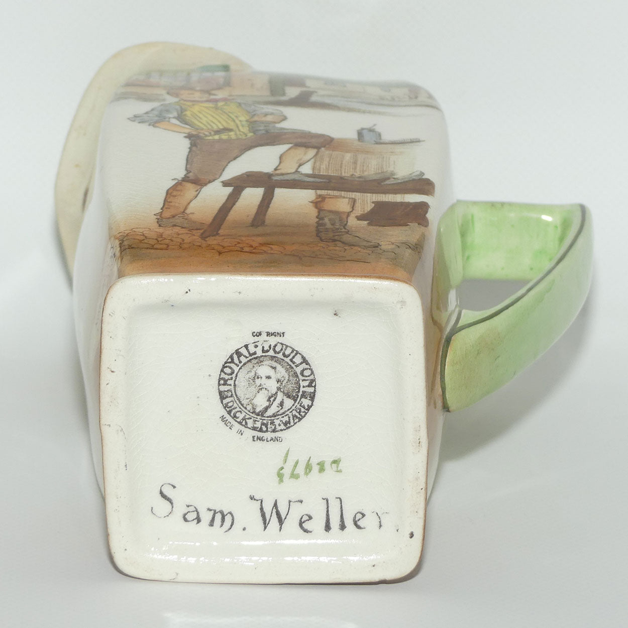 Royal Doulton Dickens Sam Weller large Friar shape jug D2973 | Noke