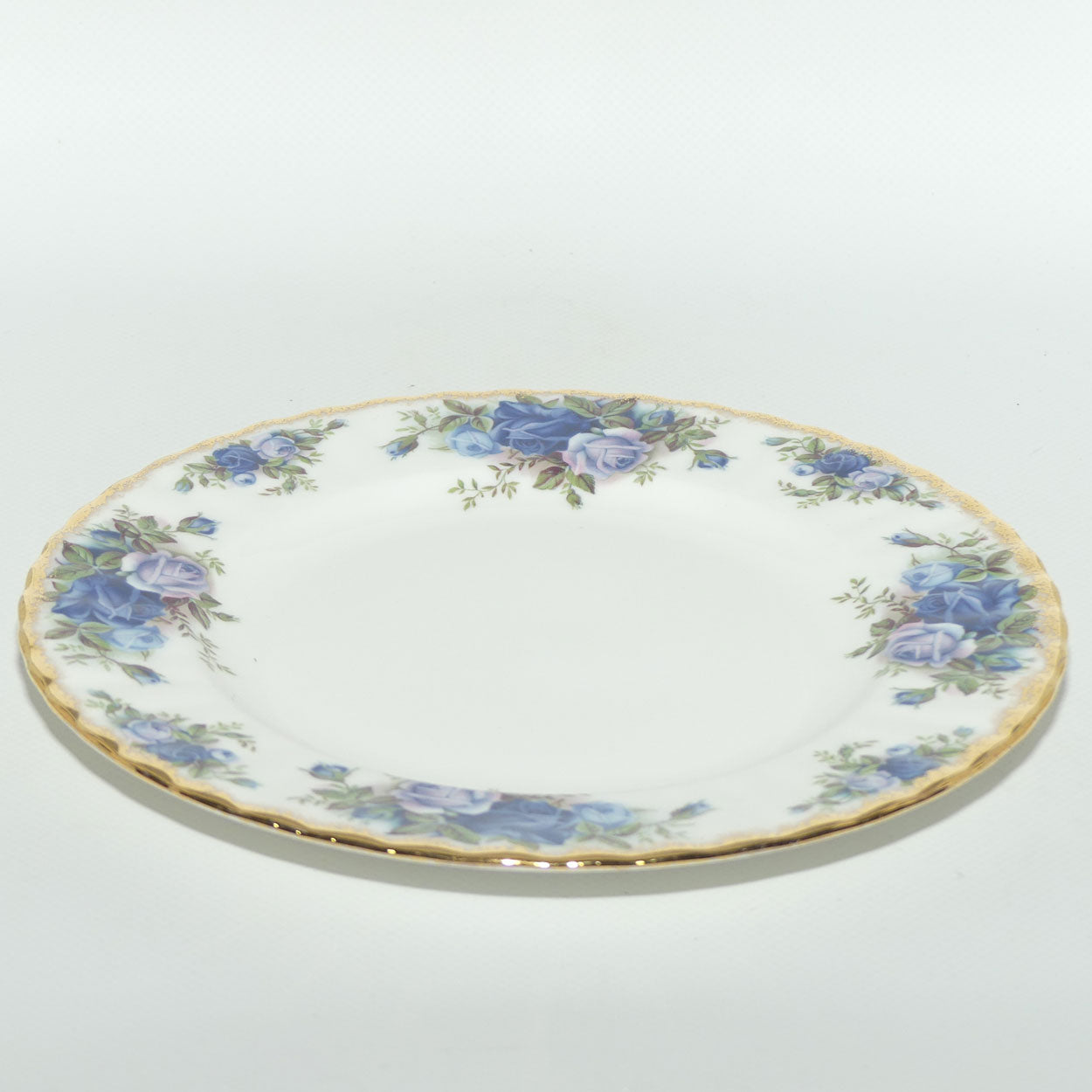 Royal Albert Bone China England Moonlight Rose Salad Plates 21cm | Set of 4 | UK made
