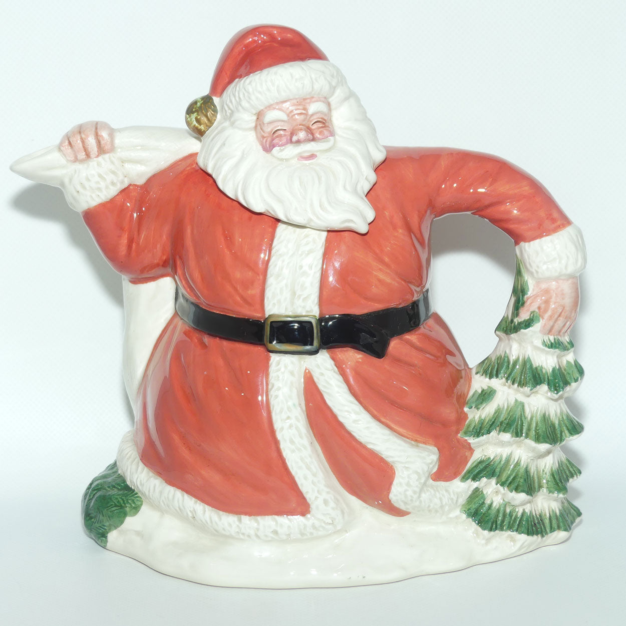 Fitz and Floyd OCI Omnibus Santa | Father Christmas character teapot