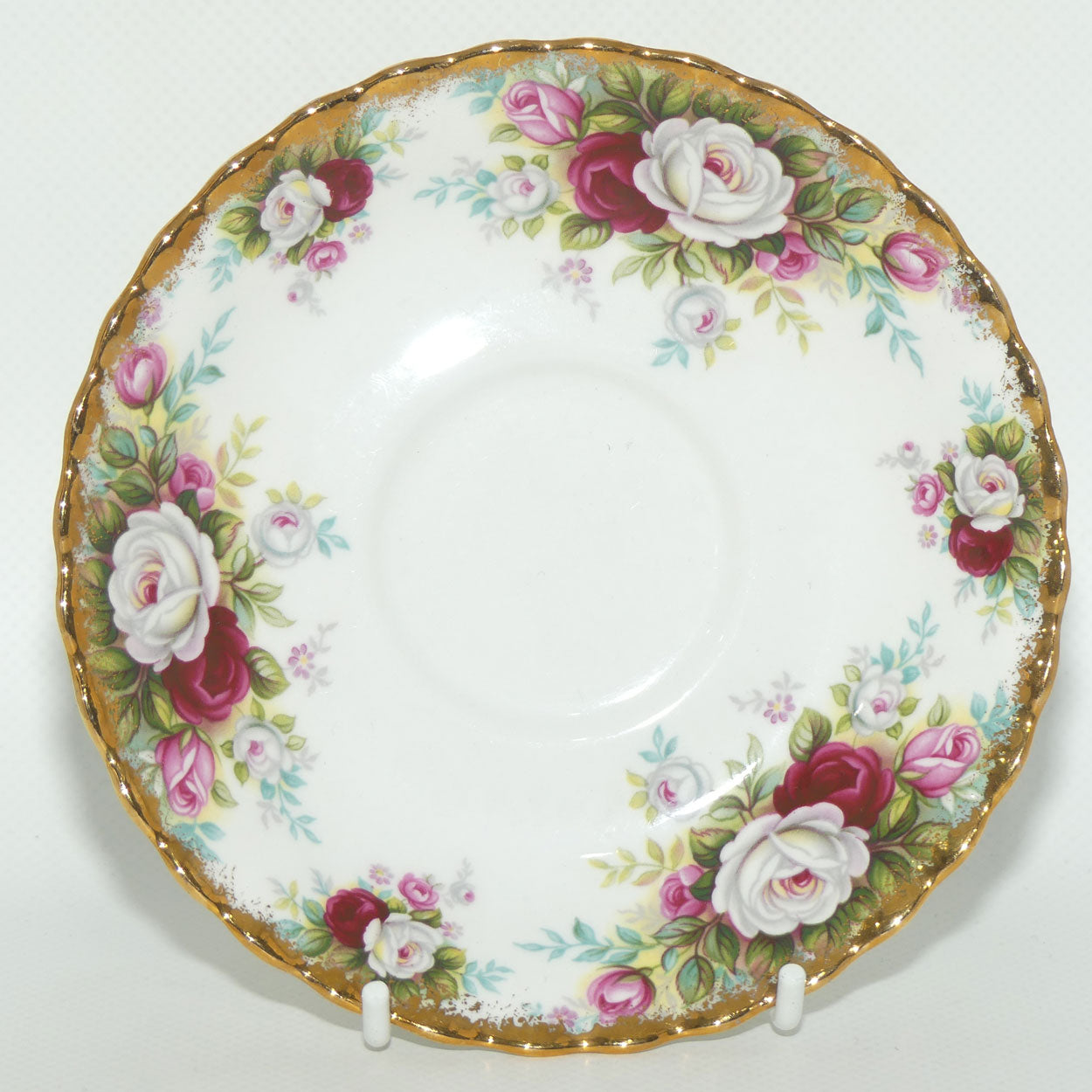 Royal Albert Bone China England Celebration tea saucer | UK Made