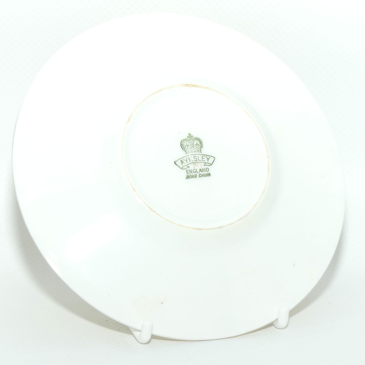 Aynsley Fruit Orchard Gold demi tasse saucer | D Jones
