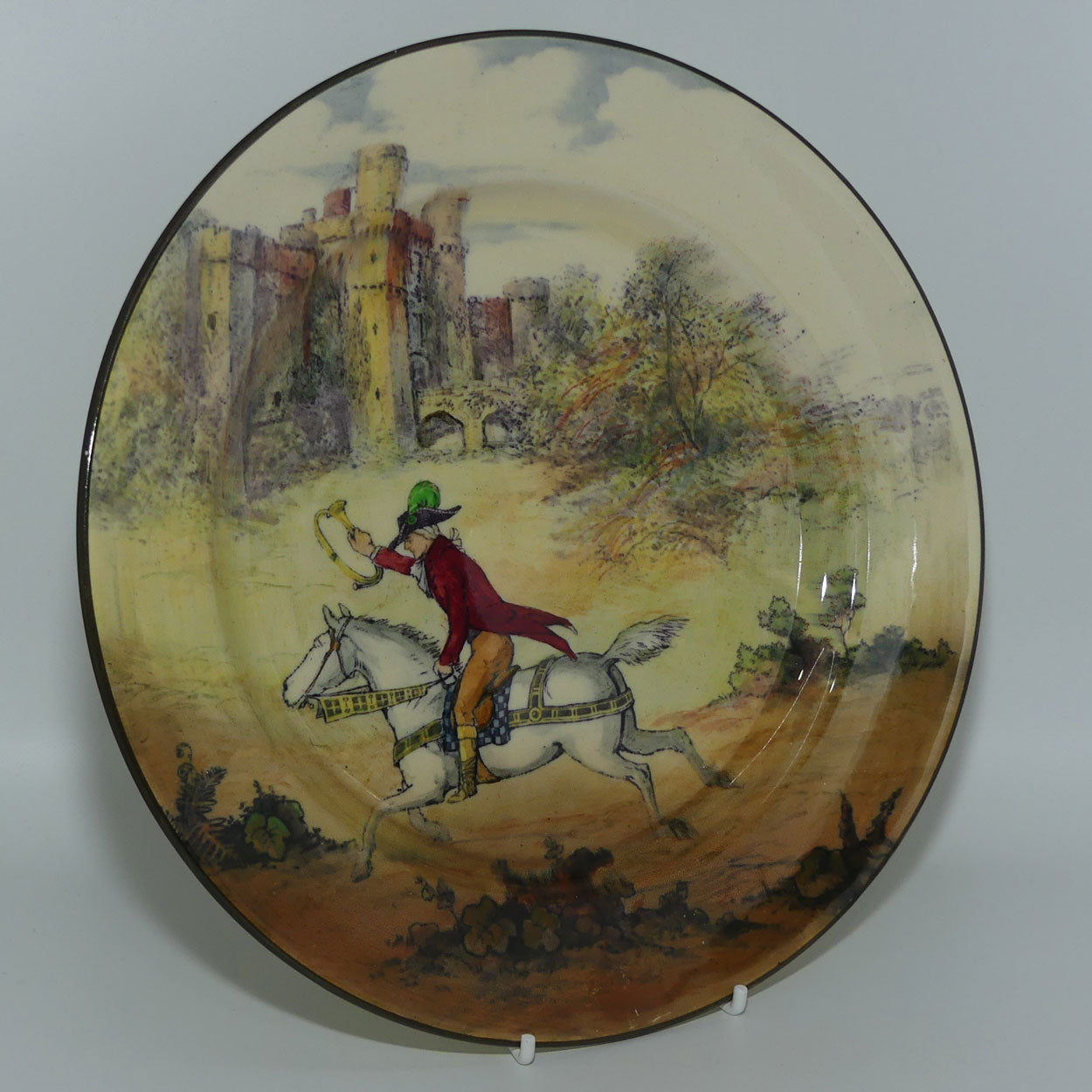 Royal Doulton Falconry plate | Unrecorded scene combination
