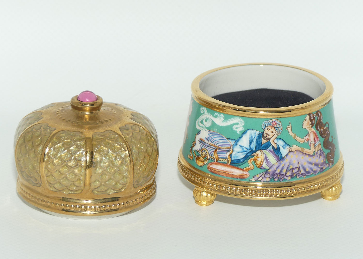 Franklin Mint | House of Faberge musical trinket box | Scheherezade