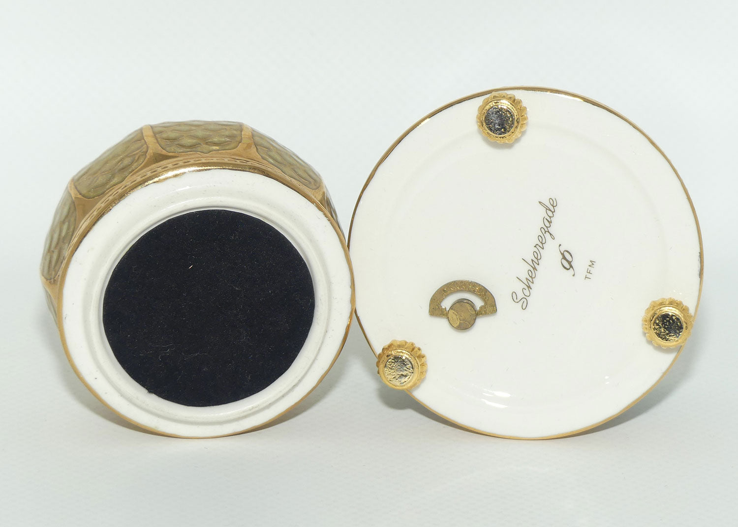 Franklin Mint | House of Faberge musical trinket box | Scheherezade