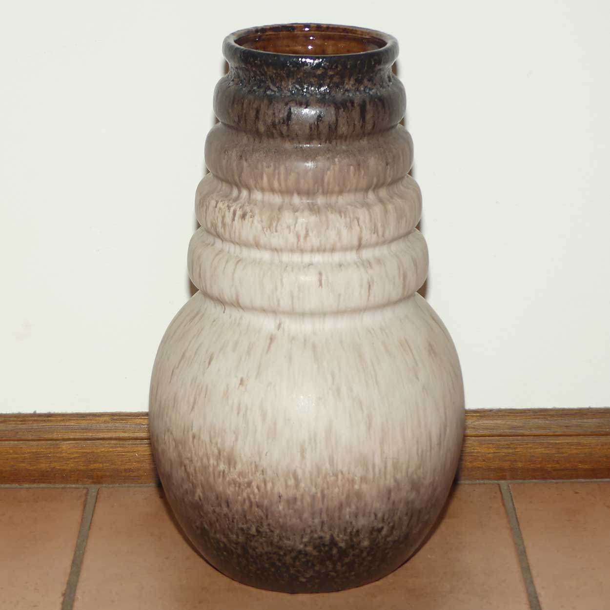 Vintage West German Scheurich Fat Lava vase | Tiramisu colour tones | Shape 269 - 40