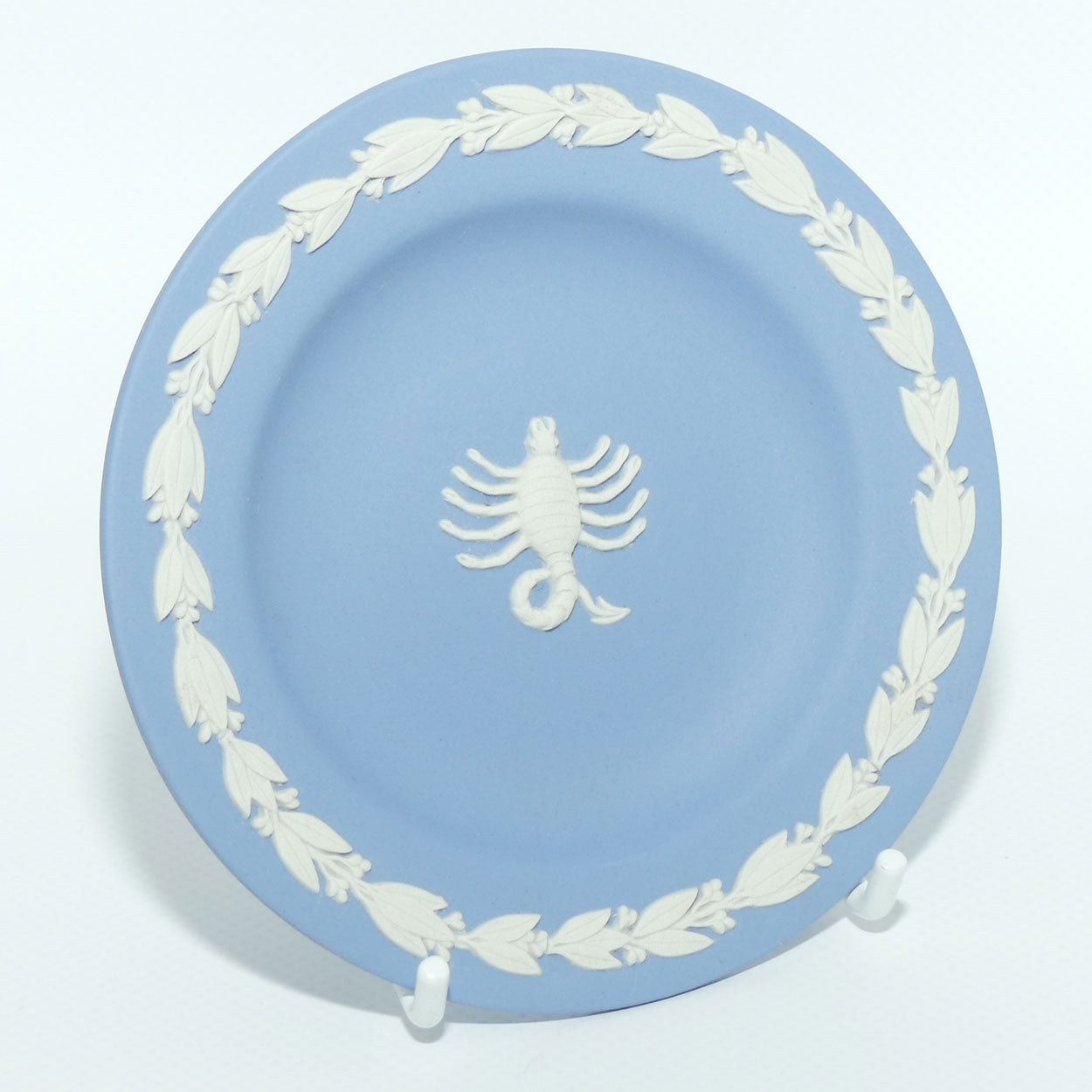 Wedgwood Jasper | White on Pale Blue | Scorpio | October 23 to November 21