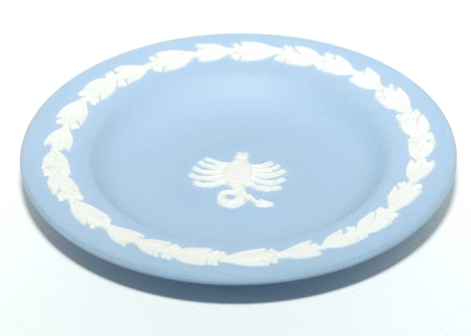 Wedgwood Jasper | Zodiac | Scorpio miniature plate | no box | #1