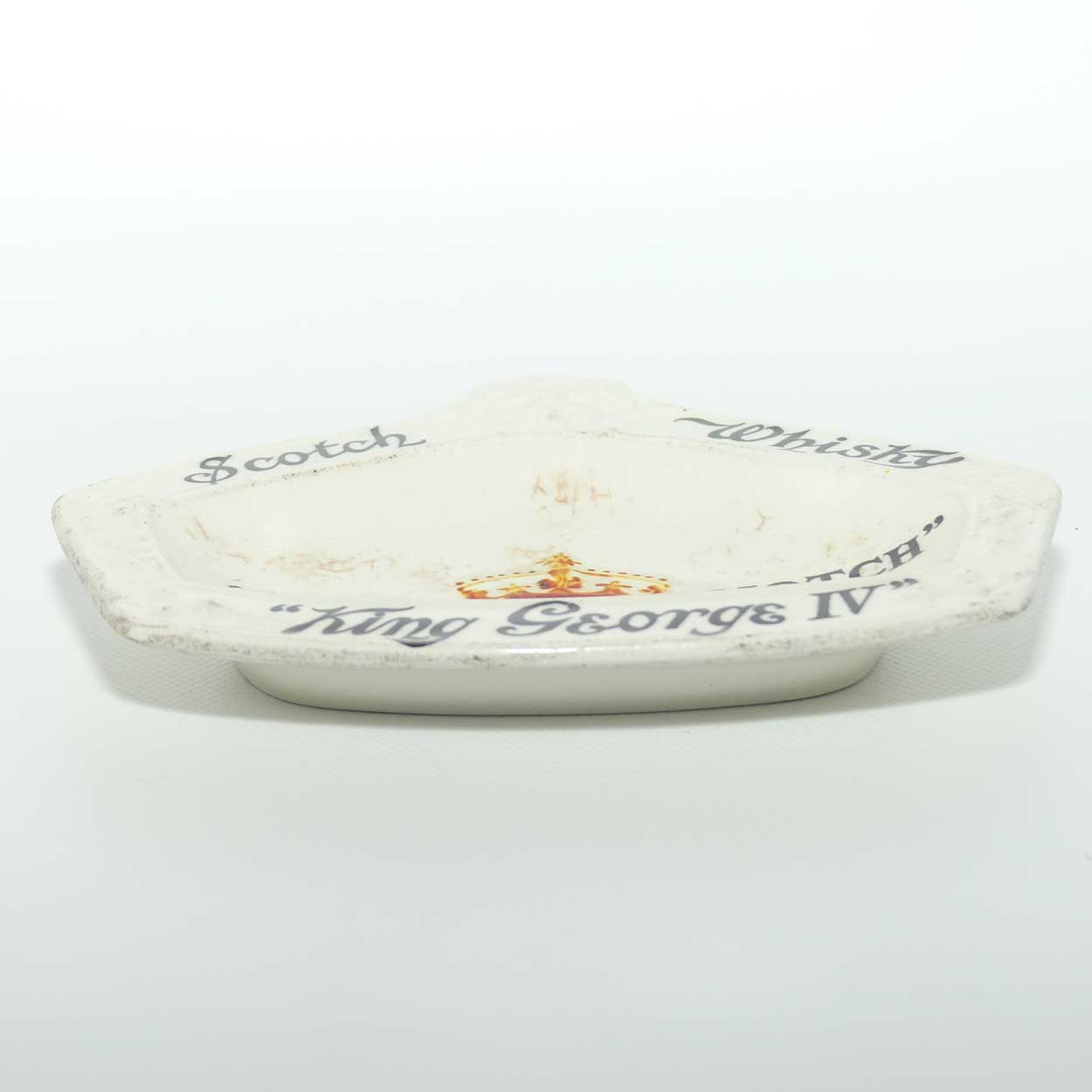 King George IV Top Notch Scotch Whisky ashtray