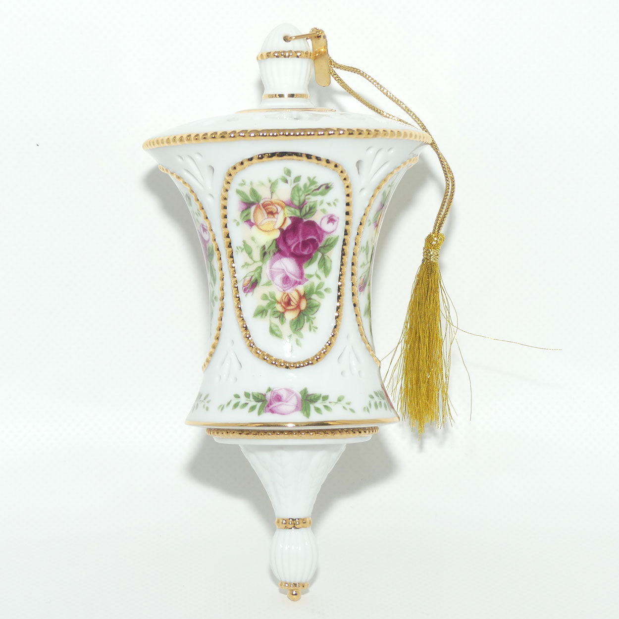 Royal Albert Bone China Old Country Roses | Seasons of Colour 3rd Annual ornament | boxed