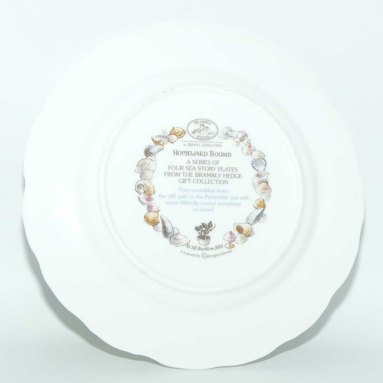 Royal Doulton Brambly Hedge Giftware | Sea Story Collection | Homeward Bound | 20cm | boxed