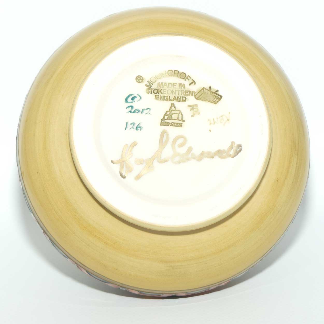 Moorcroft Second Dawn 32/5 vase | Eventide Colourway | Num Ed