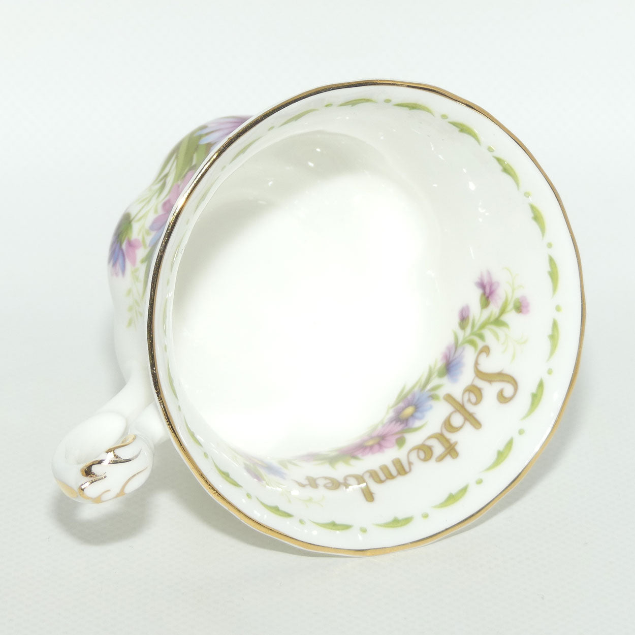 Royal Albert Bone China England | Flower of the Month series | #9 | September Michaelmas Daisy duo
