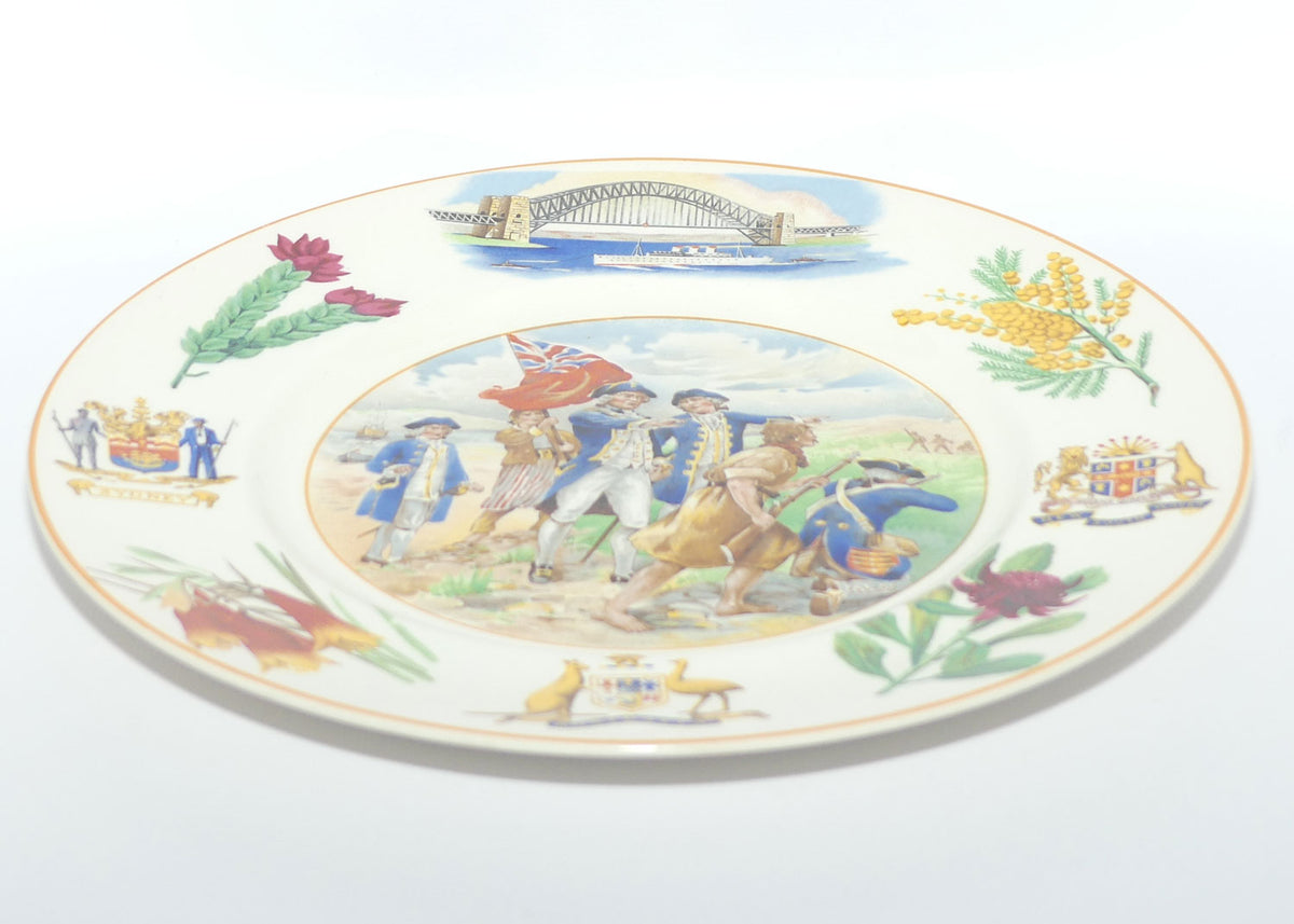 Royal Doulton Australian 1788 - 1938 Sesqui Centenary rack plate D6201 | Round | #3