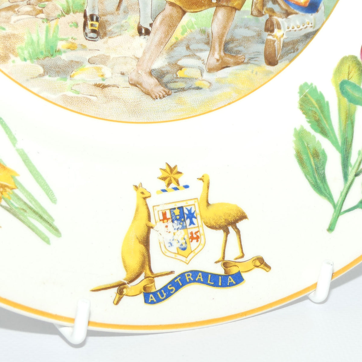 Royal Doulton Australian 1788 - 1938 Sesqui Centenary rack plate D6201 | Round | #3