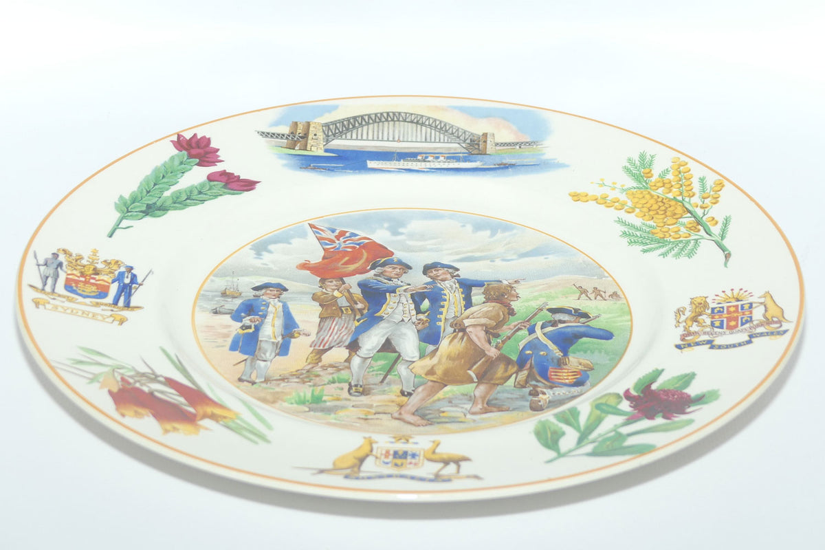 Royal Doulton Australian 1788 - 1938 Sesqui Centenary rack plate D6201 | Round | #4