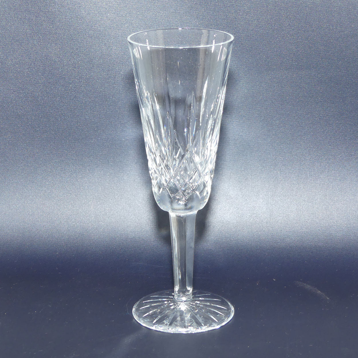 Waterford Crystal Ireland Lismore pattern set of 4 Champagne flutes | 110ml