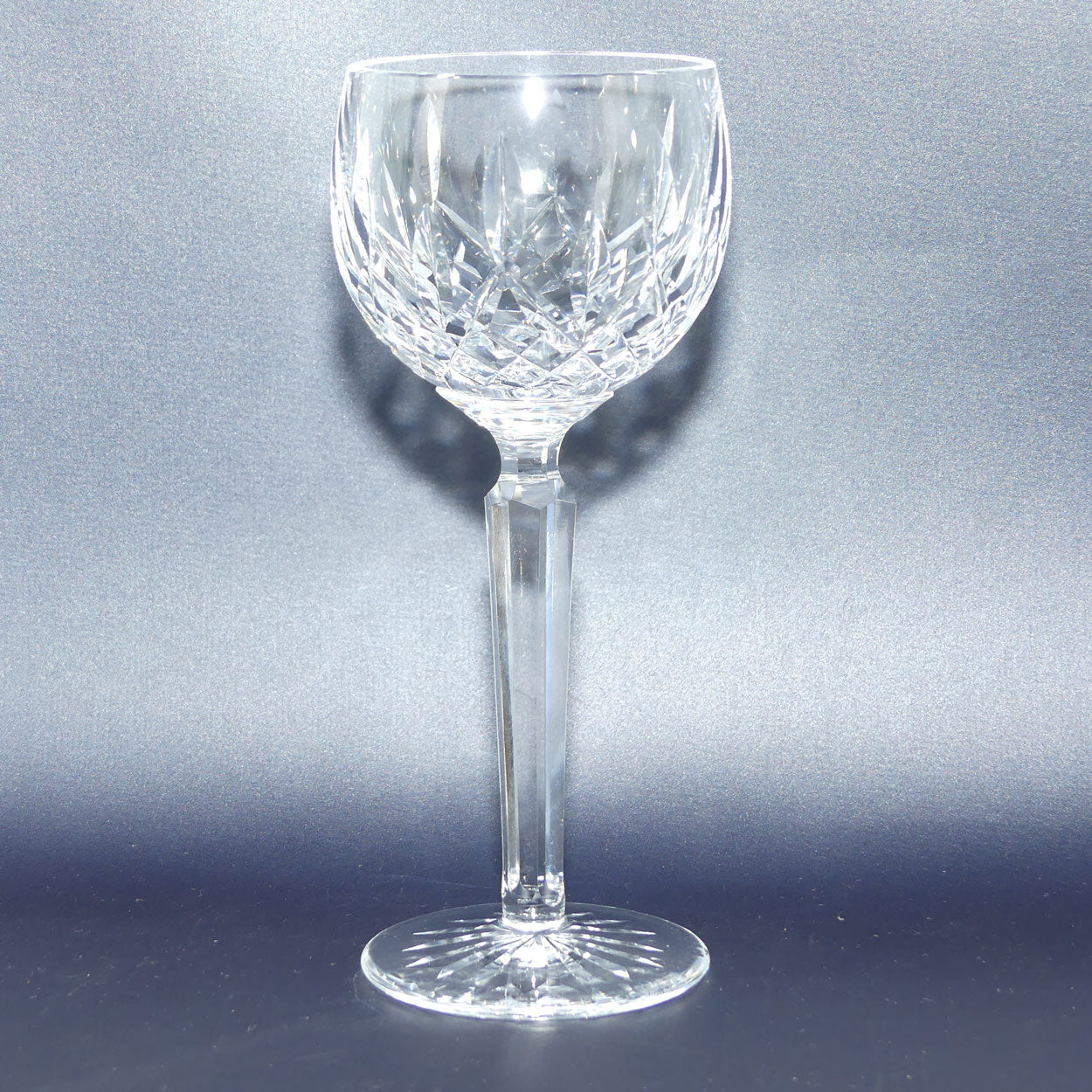 Waterford Crystal Ireland set of 4 Lismore Hock wine glasses | 125ml | Set #2