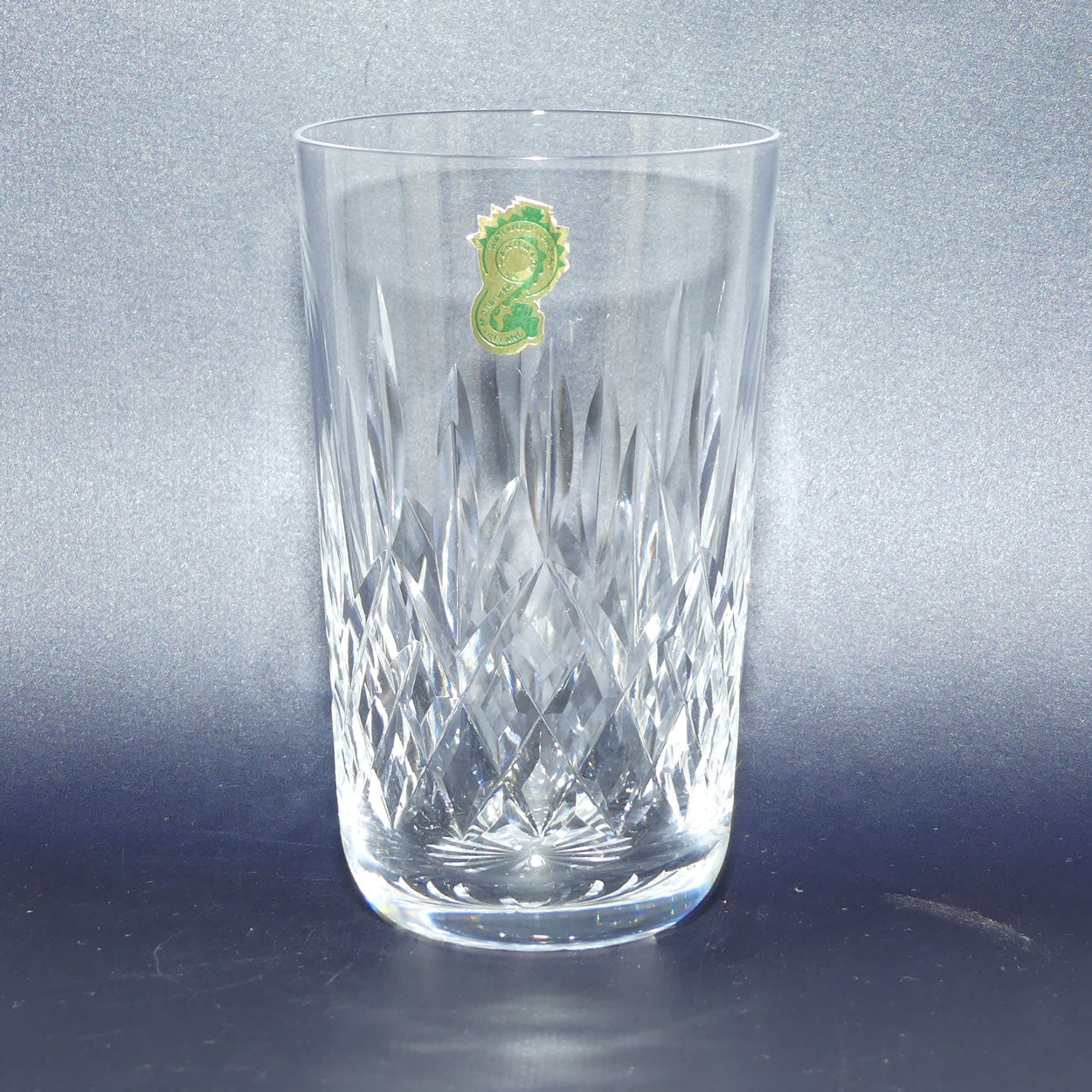 Waterford Crystal Ireland Lismore pattern set of 4 tall tumblers | 275ml