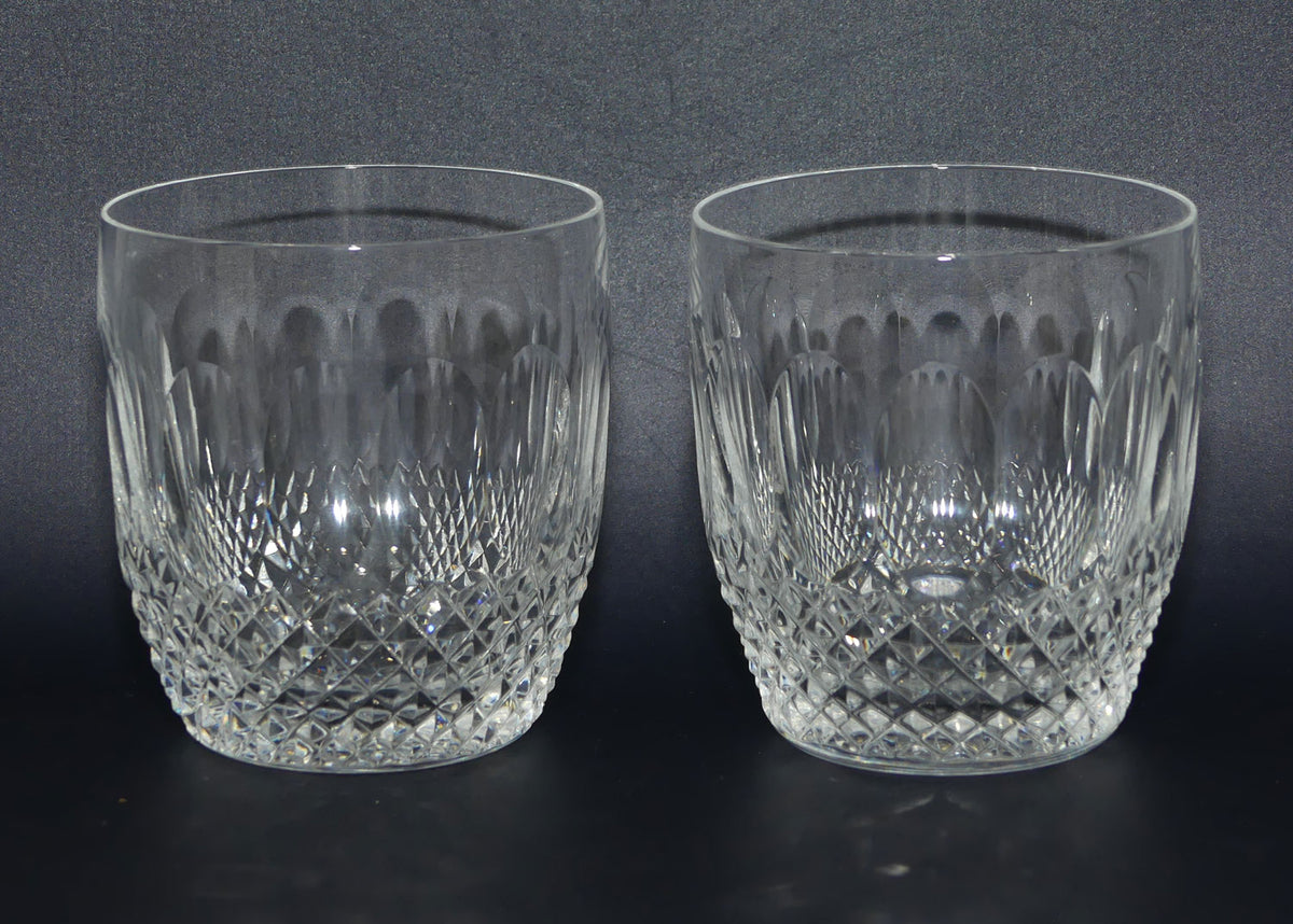 Waterford Crystal Colleen pattern set 4 Whiskey tumblers | 11.5cm | 175ml | Set #2