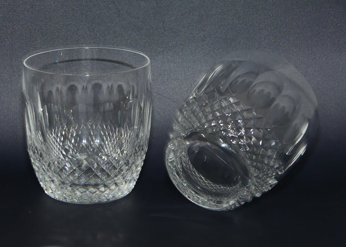 Waterford Crystal Colleen pattern set 4 Whiskey tumblers | 11.5cm | 175ml | Set #2