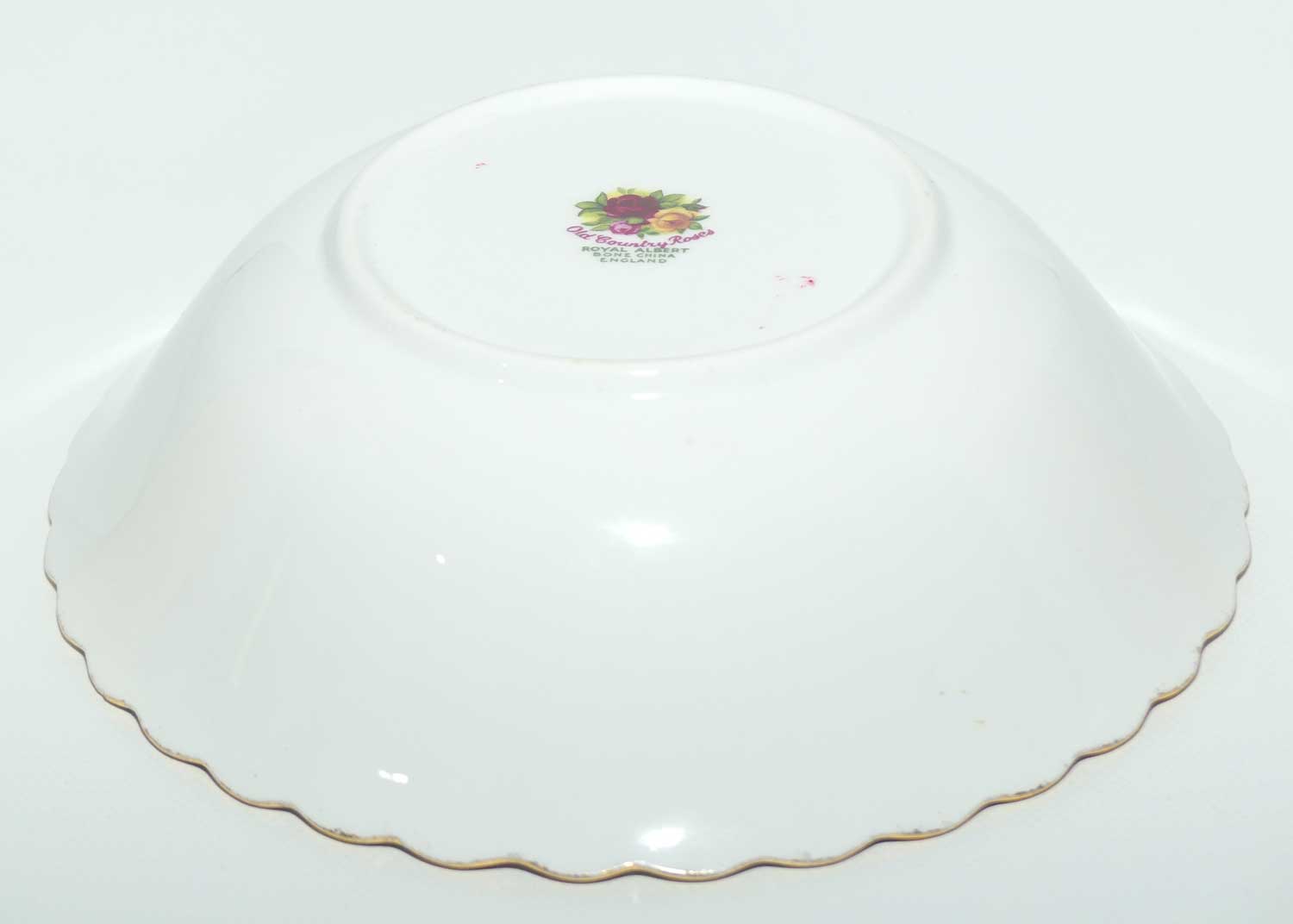 Royal Albert Bone China Old Country Roses England set of 6 bowls | 16cm diam | early backstamp | UK made