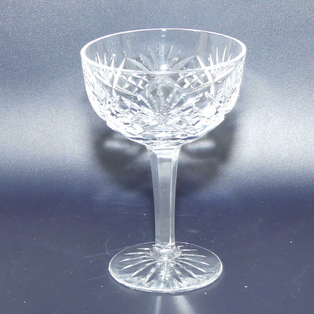 Boda Crystal Set of 6 Champagne Saucers + a spare