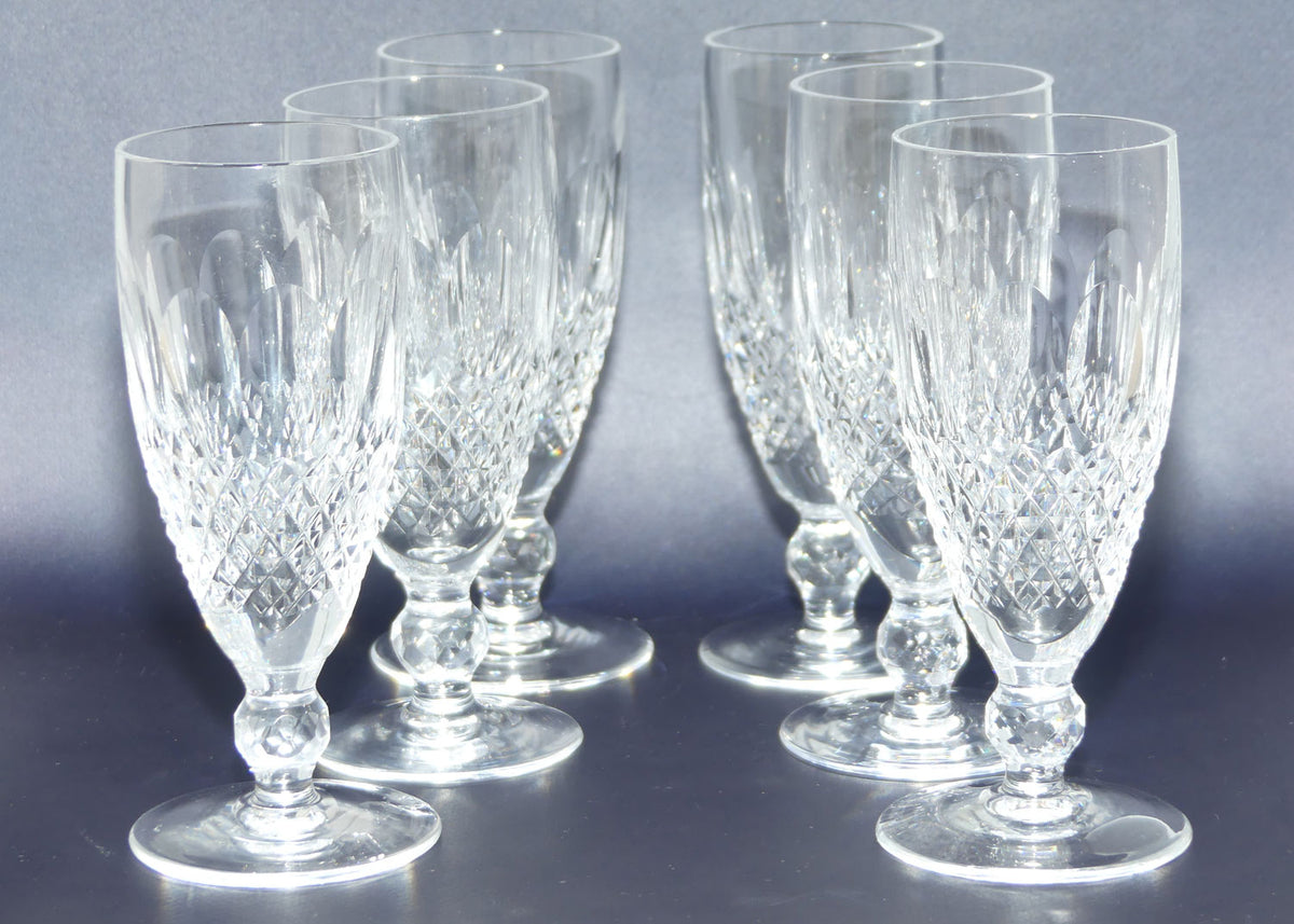 Waterford Crystal Colleen pattern set 6 flutes | 15cm | 125ml
