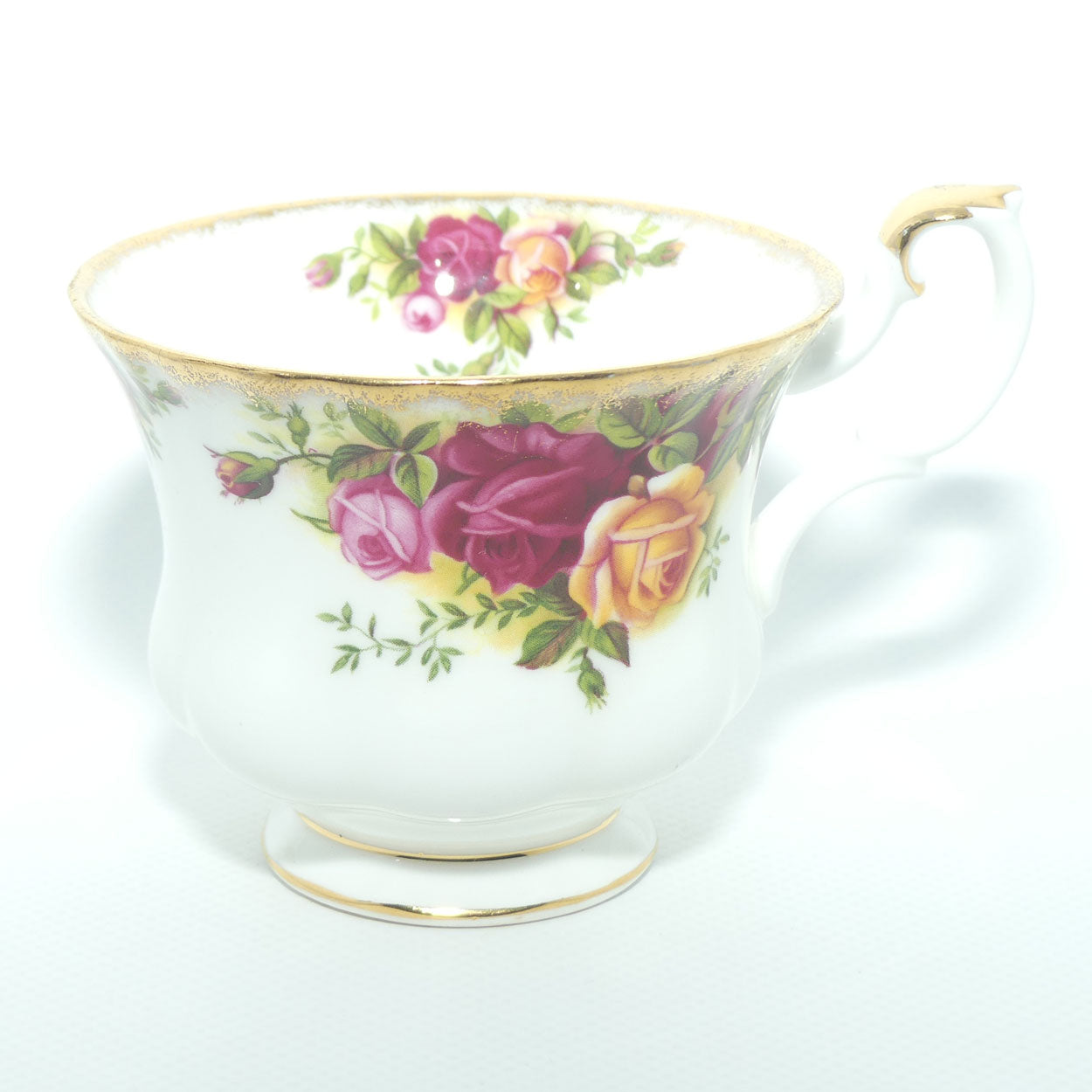 Royal Albert Bone China England Old Country Roses set of 6 trios | early backstamp