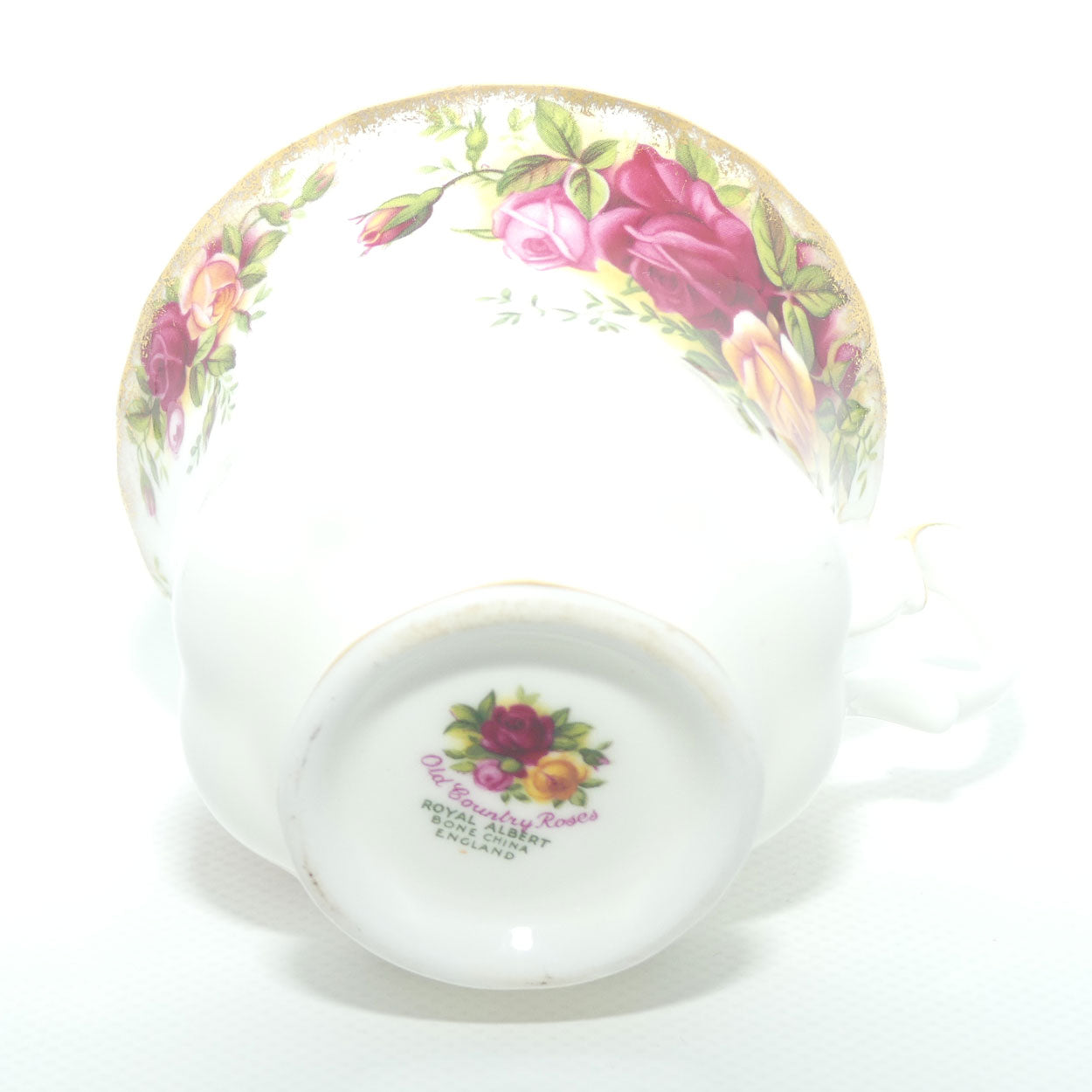 Royal Albert Bone China England Old Country Roses set of 6 trios | early backstamp