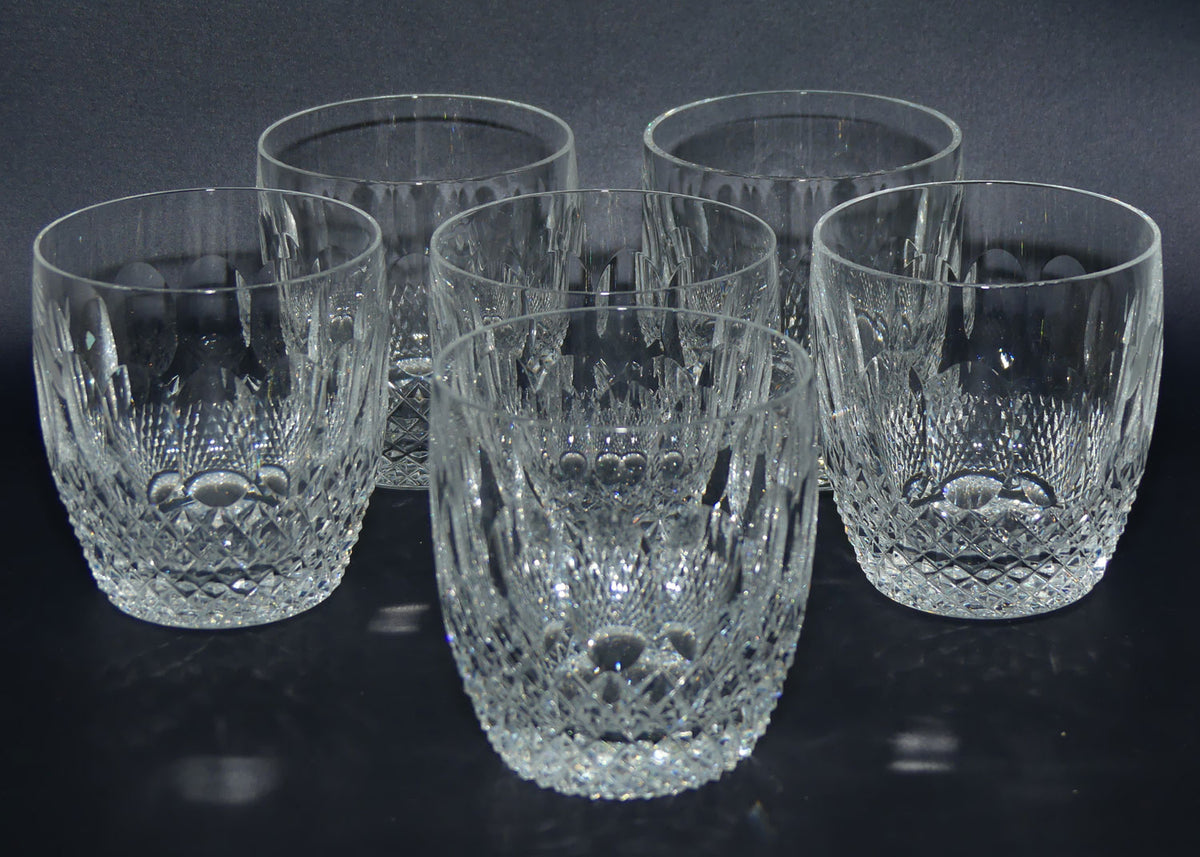 Waterford Crystal Colleen pattern set 6 Whiskey tumblers | 11.5cm | 175ml
