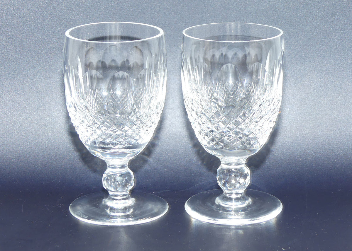 Waterford Crystal Colleen pattern set 6 Wine Glasses | #1 | 12cm | 110ml