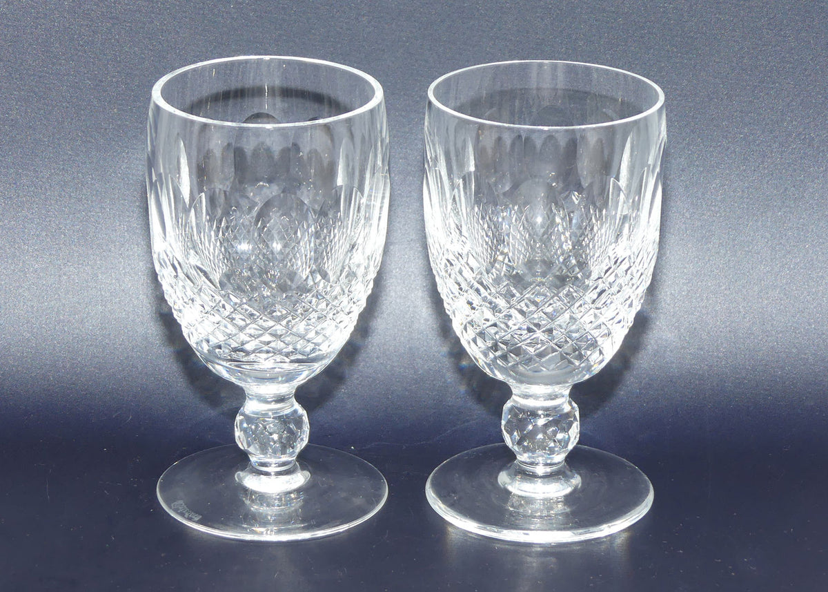 Waterford Crystal Colleen pattern set 6 Wine Glasses | #1 | 12cm | 110ml