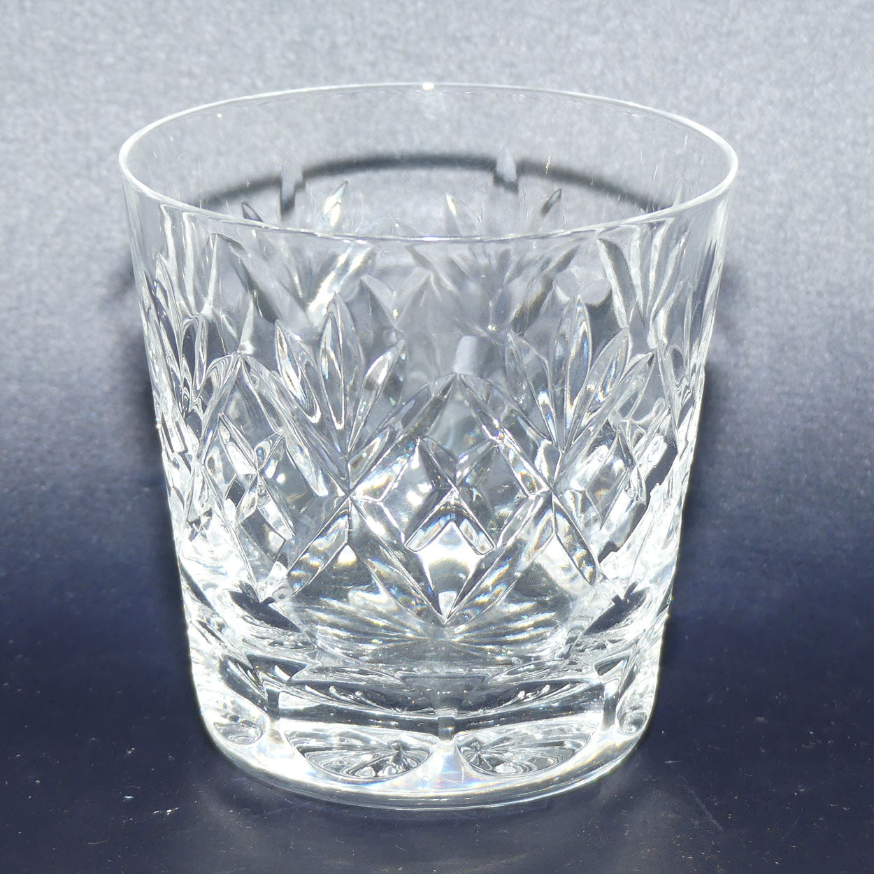Royal Doulton Crystal Georgian pattern | set of 5 smaller Whisky tumblers | 100ml