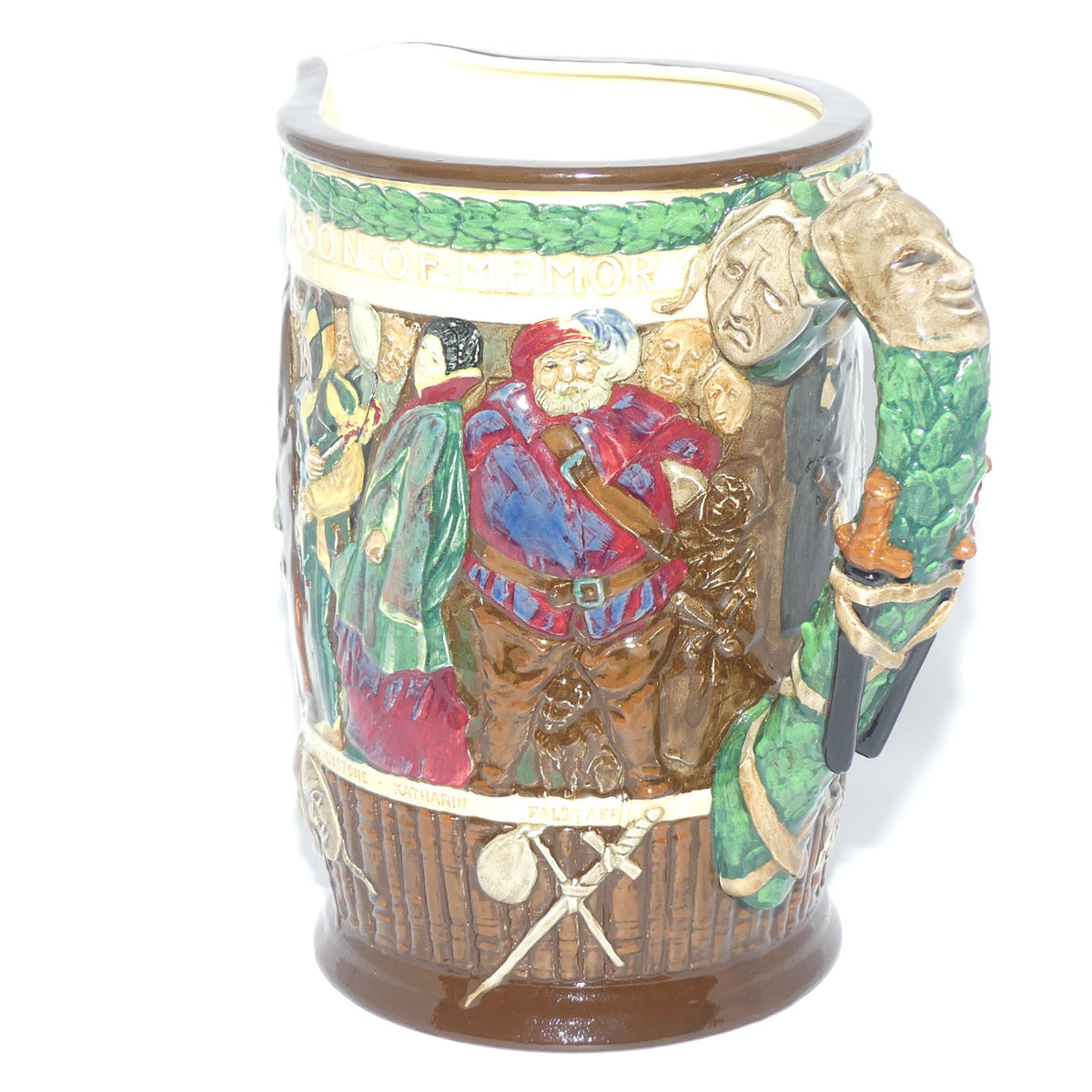 Royal Doulton William Shakespeare Loving Jug | LE 740/1000 + Cert