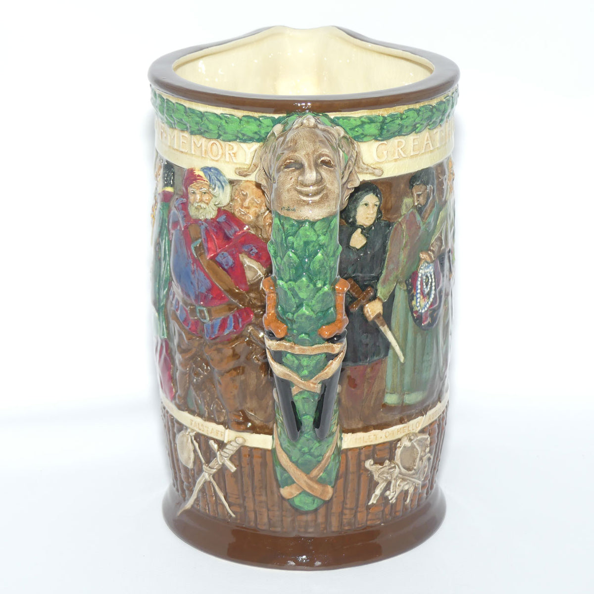 Royal Doulton William Shakespeare Loving Jug | LE 740/1000 + Cert
