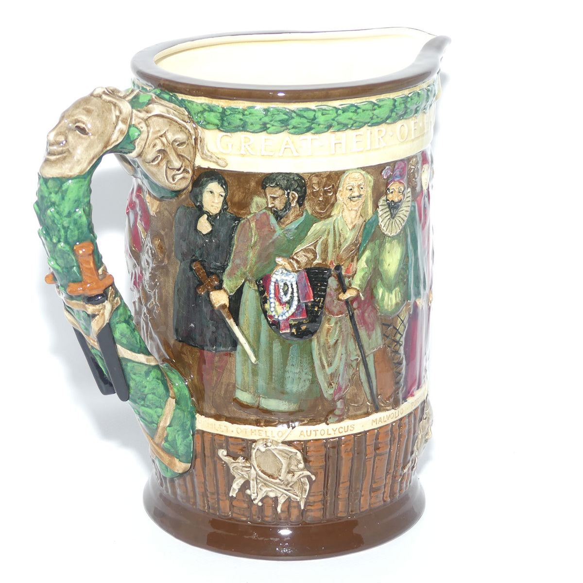 Royal Doulton William Shakespeare Loving Jug | LE 740/1000 + Cert