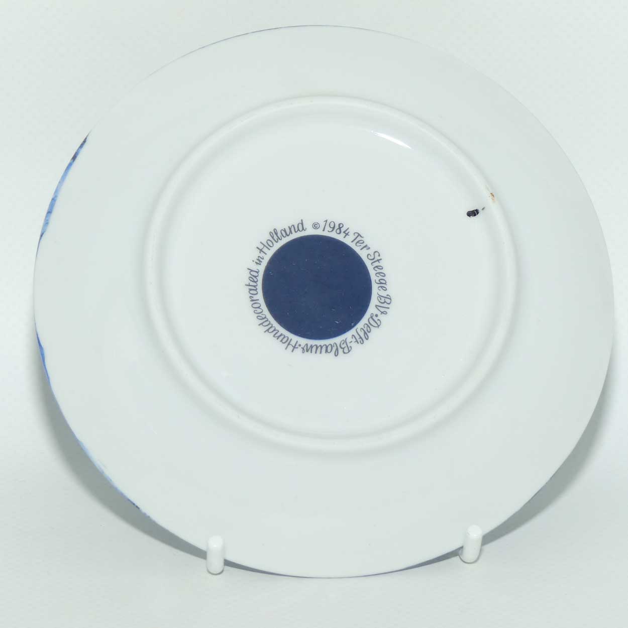 Delft Blauw Holland miniature plate | Shearing