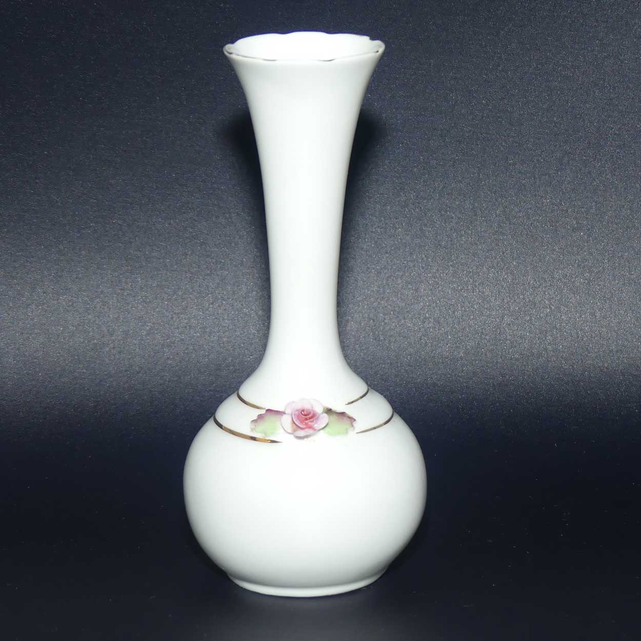 Sheridan Bone China applied Floral posy vase