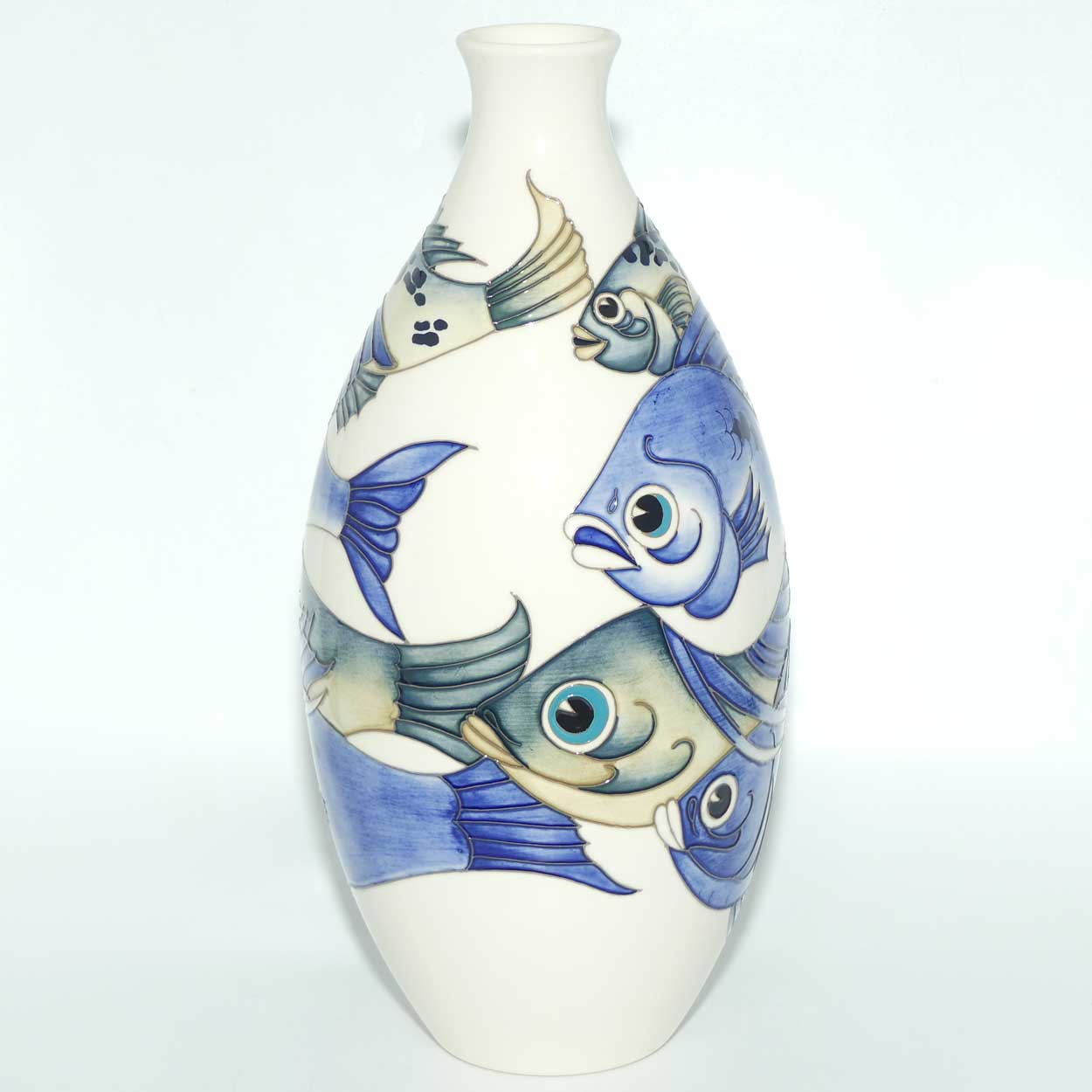 Moorcroft Shoaling 9/12 vase (Ltd Ed)