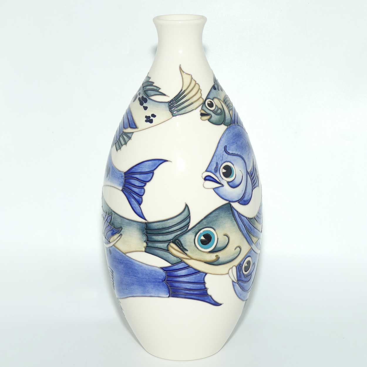 Moorcroft Shoaling 9/12 vase (Ltd Ed)