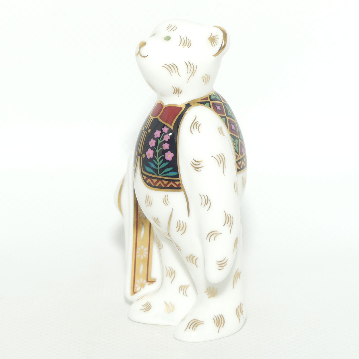Royal Crown Derby paperweight | David Jones Shopper Bear | Ltd Ed | boxed