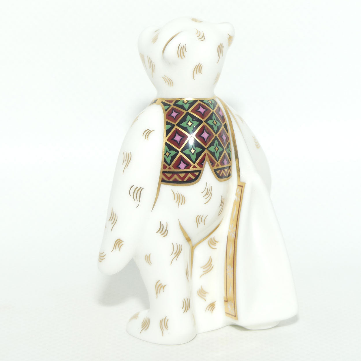 Royal Crown Derby paperweight | David Jones Shopper Bear | Ltd Ed | boxed