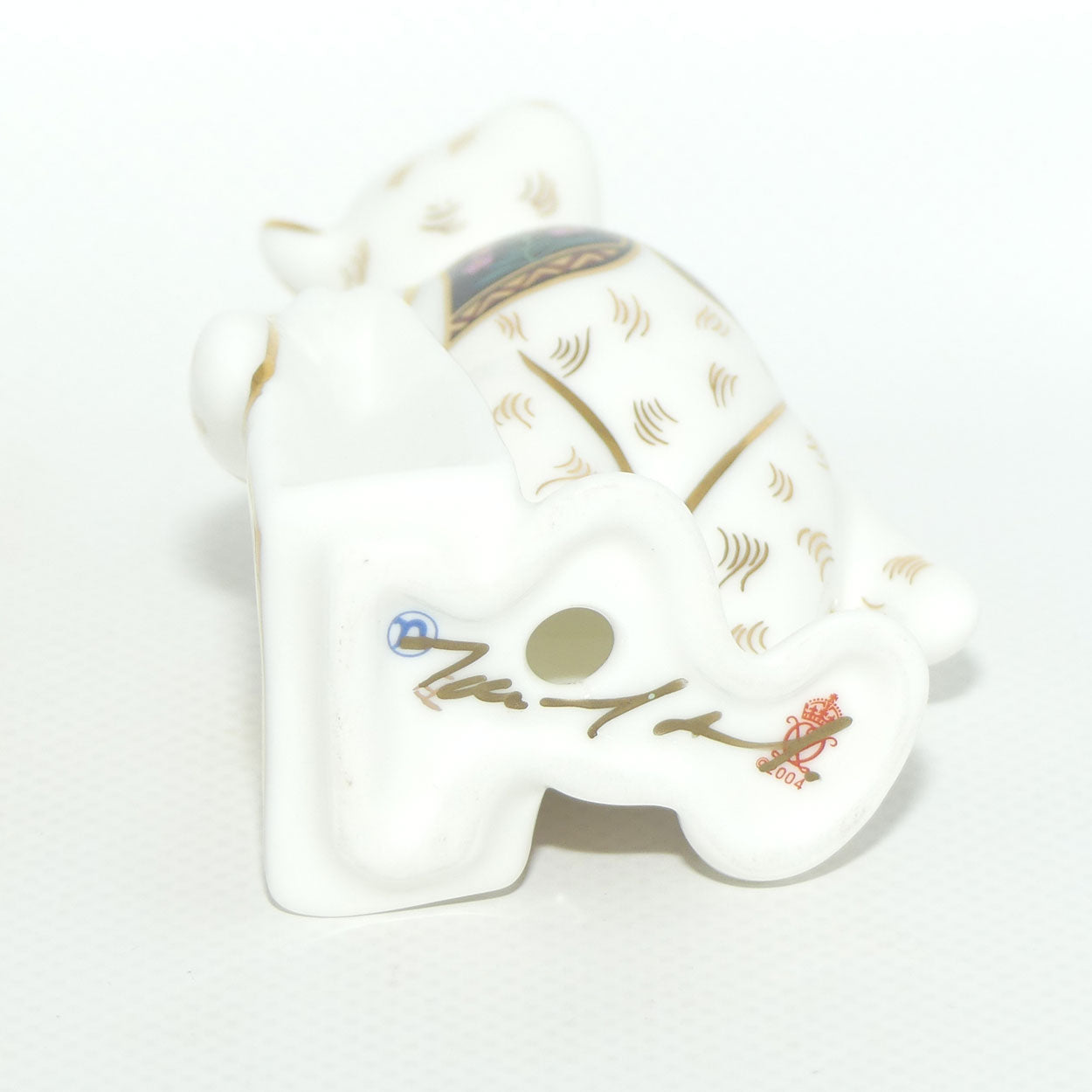 Royal Crown Derby paperweight | David Jones Shopper Bear | Ltd Ed | boxed
