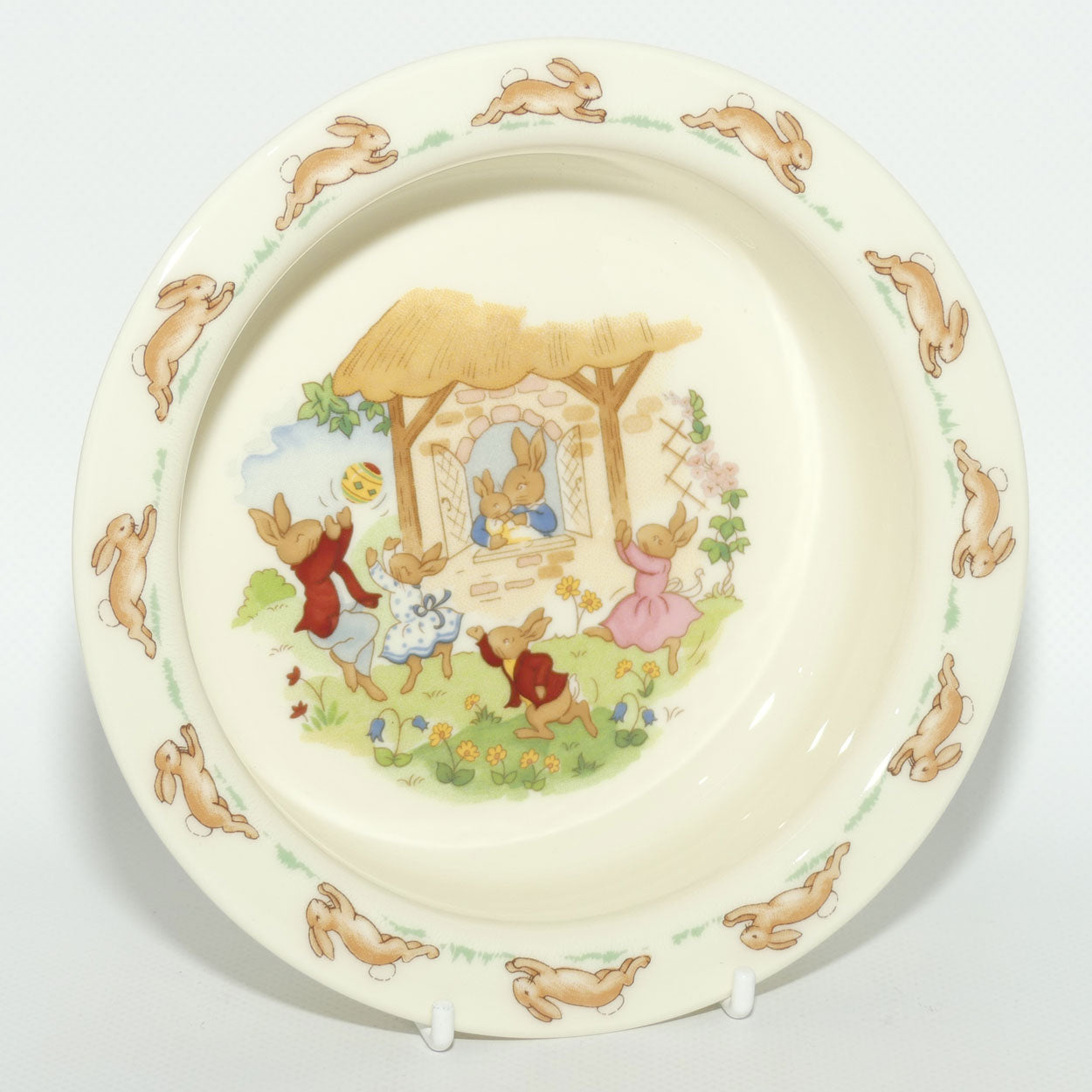 Royal Doulton Bunnykins Showing Baby At The Window | Boxed