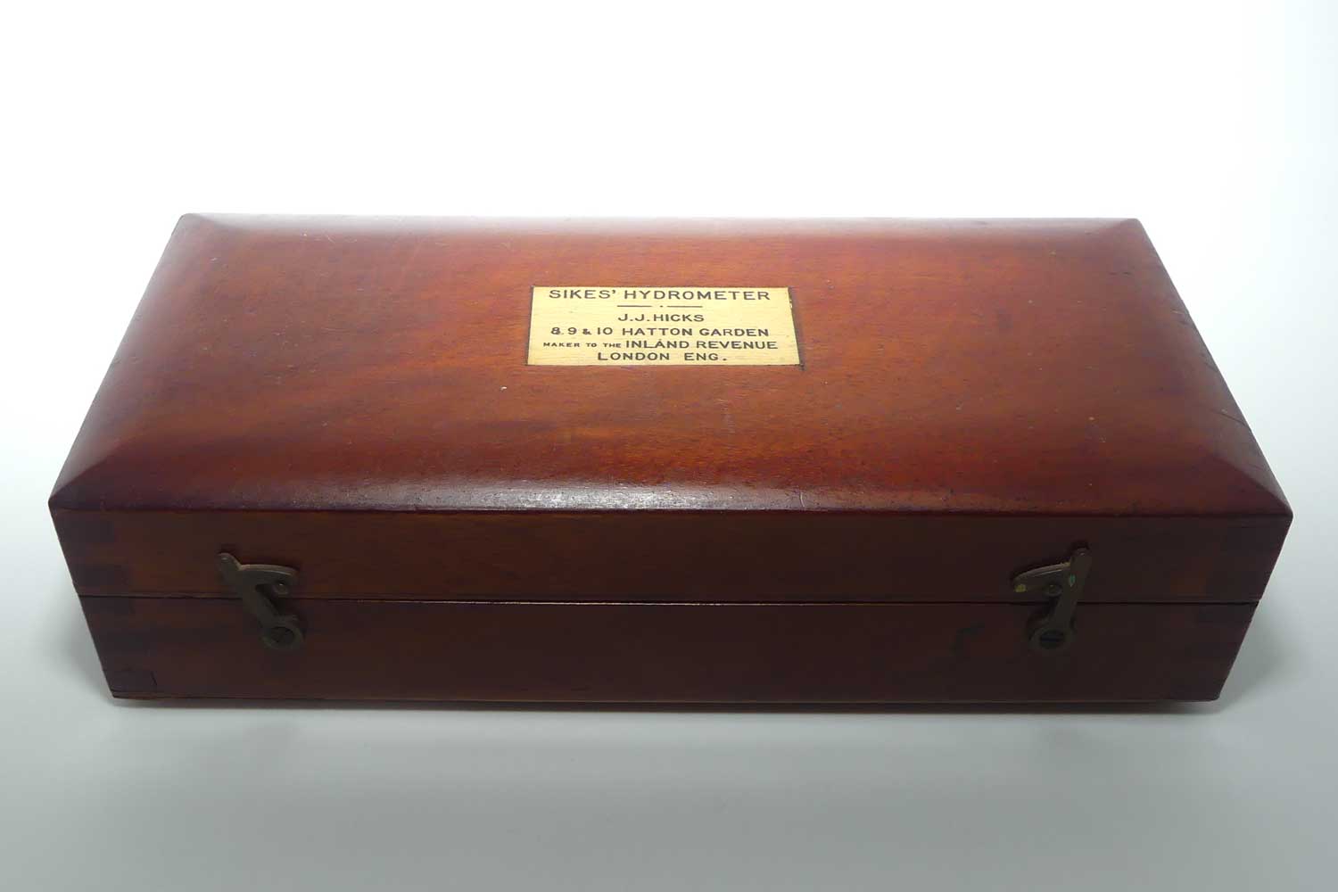 Antique Scientific Instrument | Sikes' Hydrometer in Mahogany case