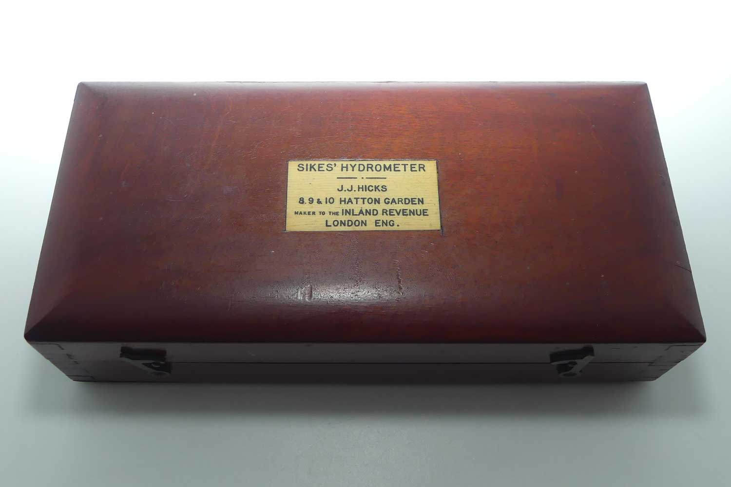 Antique Scientific Instrument | Sikes' Hydrometer in Mahogany case