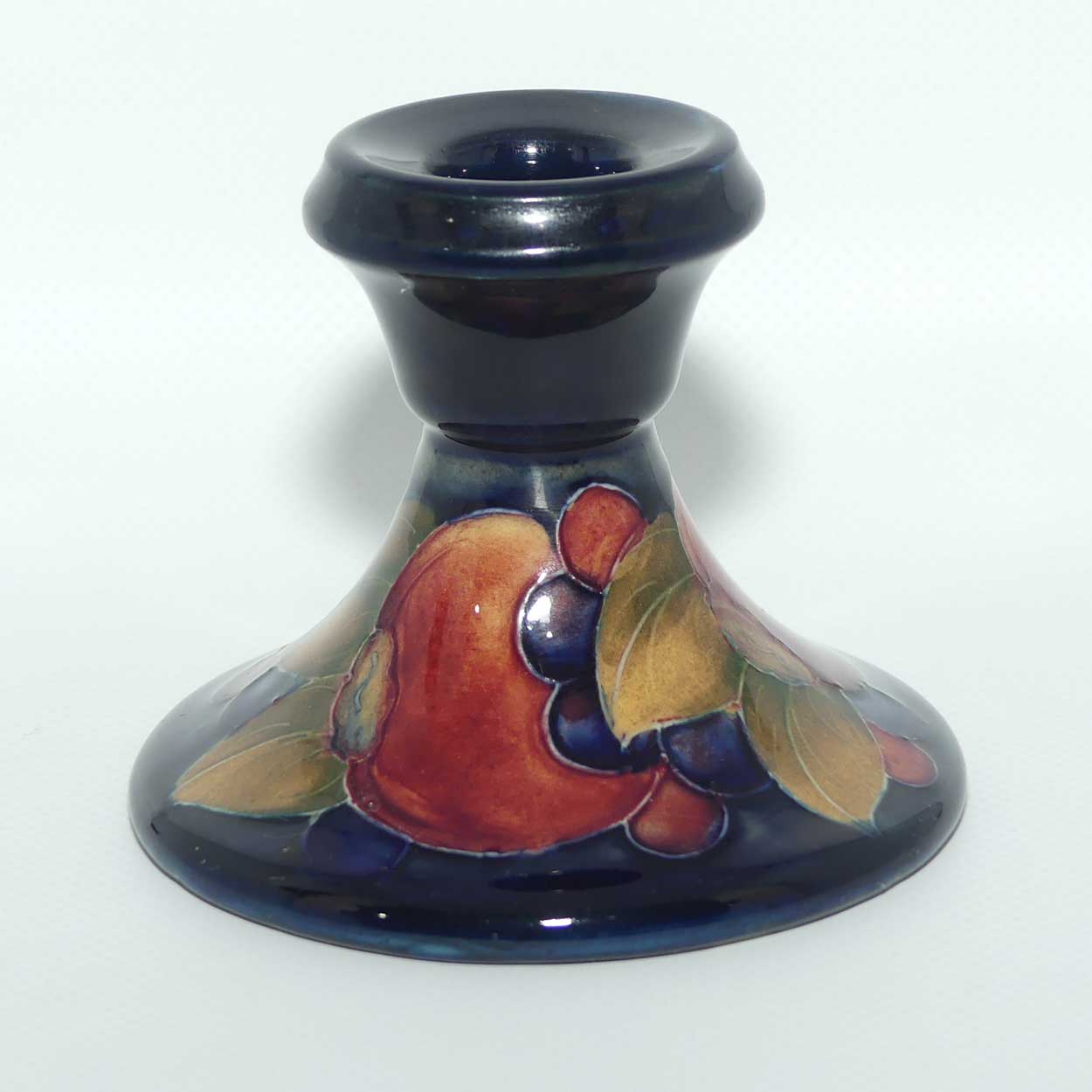 William Moorcroft Pomegranate single candle holder