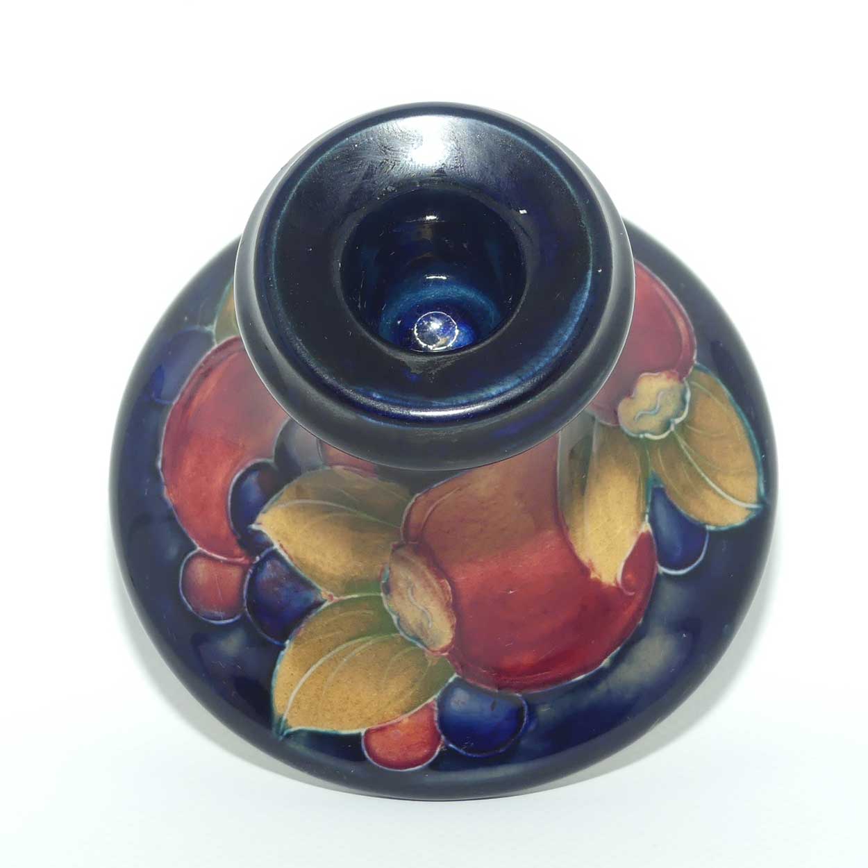 William Moorcroft Pomegranate single candle holder